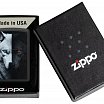 Зажигалка ZIPPO 46694 Two Wolves с покрытием Black Matte