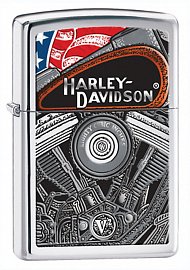 Зажигалка ZIPPO HD High Polish Chrome 28081 
