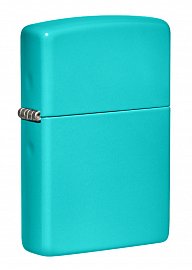 Зажигалка ZIPPO Classic 49454 с покрытием Flat Turquoise 