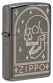 Зажигалка ZIPPO 49719 Skeleton Design - Череп 