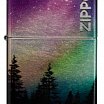 Зажигалка ZIPPO Colorful Sky с покрытием 540 Tumbled Chrome 48771