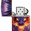 Зажигалка ZIPPO 46251 Glowing Dragon с покрытием Glow In The Dark Green