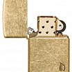 Зажигалка ZIPPO Armor® Flame c покрытием Tumbled Brass 46398
