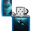 Зажигалка ZIPPO Whale с покрытием High Polish Blue 48984