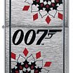 Зажигалка ZIPPO James Bond™ с покрытием Brushed Chrome 48734