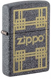 Зажигалка ZIPPO Лучшая цена 2023 с покрытием Iron Stone 48791 