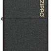 Зажигалка ZIPPO 236ZL Logo с покрытием Black Crackle™