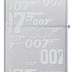 Зажигалка ZIPPO James Bond™ с покрытием Satin Chrome 48735