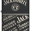 Зажигалка ZIPPO 46279 Jack Daniel's с покрытием Black Matte