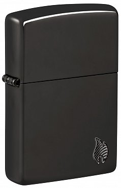 Зажигалка ZIPPO 46402 Armor® Flame c покрытием High Polish Black 