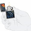 Зажигалка ZIPPO Fiery Dragon с покрытием Iron Stone 49776
