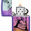 Зажигалка ZIPPO Skull Tree с покрытием Purple Matte 48638