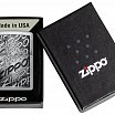 Зажигалка ZIPPO Лучшая цена 2023 с покрытием Brushed Chrome 48784