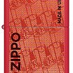 Зажигалка ZIPPO Made in USA Design с покрытием Red Matte 46487