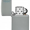 Зажигалка ZIPPO 49452ZL Classic с покрытием Flat Grey
