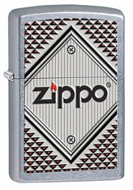 Зажигалка ZIPPO Red&chrome Street Chrome 28465 