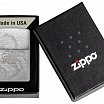 Зажигалка ZIPPO Лучшая цена 2023 с покрытием Brushed Chrome 48788