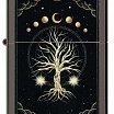 Зажигалка ZIPPO Mystic Nature Design с покрытием Black Ice® 48636
