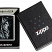 Зажигалка ZIPPO 46149 Shadow Wolf с покрытием Street Chrome