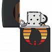 Зажигалка ZIPPO Colorblock с покрытием Black Matte 46168