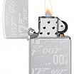 Зажигалка ZIPPO James Bond™ с покрытием Satin Chrome 48735