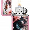 Зажигалка ZIPPO Mazzi® Anaconda с покрытием Pink Matte 46685