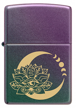 Зажигалка ZIPPO Lotus Moon с покрытием Iridescent 48587
