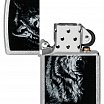 Зажигалка ZIPPO 46149 Shadow Wolf с покрытием Street Chrome