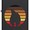 Зажигалка ZIPPO Colorblock с покрытием Black Matte 46168