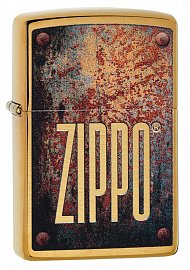 Зажигалка ZIPPO 29879 Rusty Plate - Ржавая Пластина 