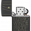 Зажигалка ZIPPO 46172 Line Art с покрытием Black Crackle™ 