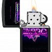 Зажигалка ZIPPO 46247 Sign Design с покрытием Black Matte