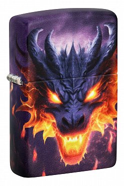 Зажигалка ZIPPO 46251 Glowing Dragon с покрытием Glow In The Dark Green