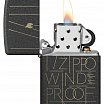Зажигалка ZIPPO 46172 Line Art с покрытием Black Crackle™ 
