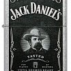 Зажигалка ZIPPO Jack Daniels® с покрытием Street Chrome 48748