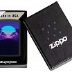 Зажигалка ZIPPO Sunset Black с покрытием Black Light 49809