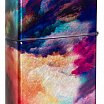 Зажигалка ZIPPO Tie Dye с покрытием 540 Tumbled Chrome 48982