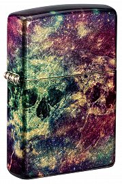 Зажигалка ZIPPO 46147 Galaxy Skull с покрытием 540 Tumbled Brass 