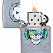 Зажигалка ZIPPO 29855 Skull Headphone - Череп и Наушники