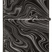 Зажигалка ZIPPO Marble Pattern с покрытием High Polish Black 49812