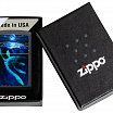 Зажигалка ZIPPO Lock Ness с покрытием Black Light 49697