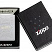 Зажигалка ZIPPO Лучшая цена 2023 с покрытием Satin Chrome 48782