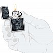 Зажигалка ZIPPO Evil Tree с покрытием Street Chrome 48681