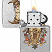 Зажигалка ZIPPO Rick Rietveld с покрытием Street Chrome 48559