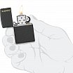Зажигалка ZIPPO 236ZL Logo с покрытием Black Crackle™