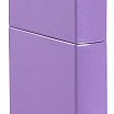 Зажигалка ZIPPO классическая с лавандовым матовым покрытием | Smoky Lavender Matte 46681