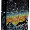 Зажигалка ZIPPO Space in Color Design с покрытием 540 Tumbled Chrome 46432