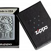 Зажигалка ZIPPO Lucky 7 с покрытием Street Chrome 49294