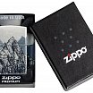 Зажигалка ZIPPO 46280 Mountain Sketch с покрытием 540 Tumbled Chrome
