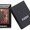 Зажигалка ZIPPO Classic с покрытием Brown Matte 49184
